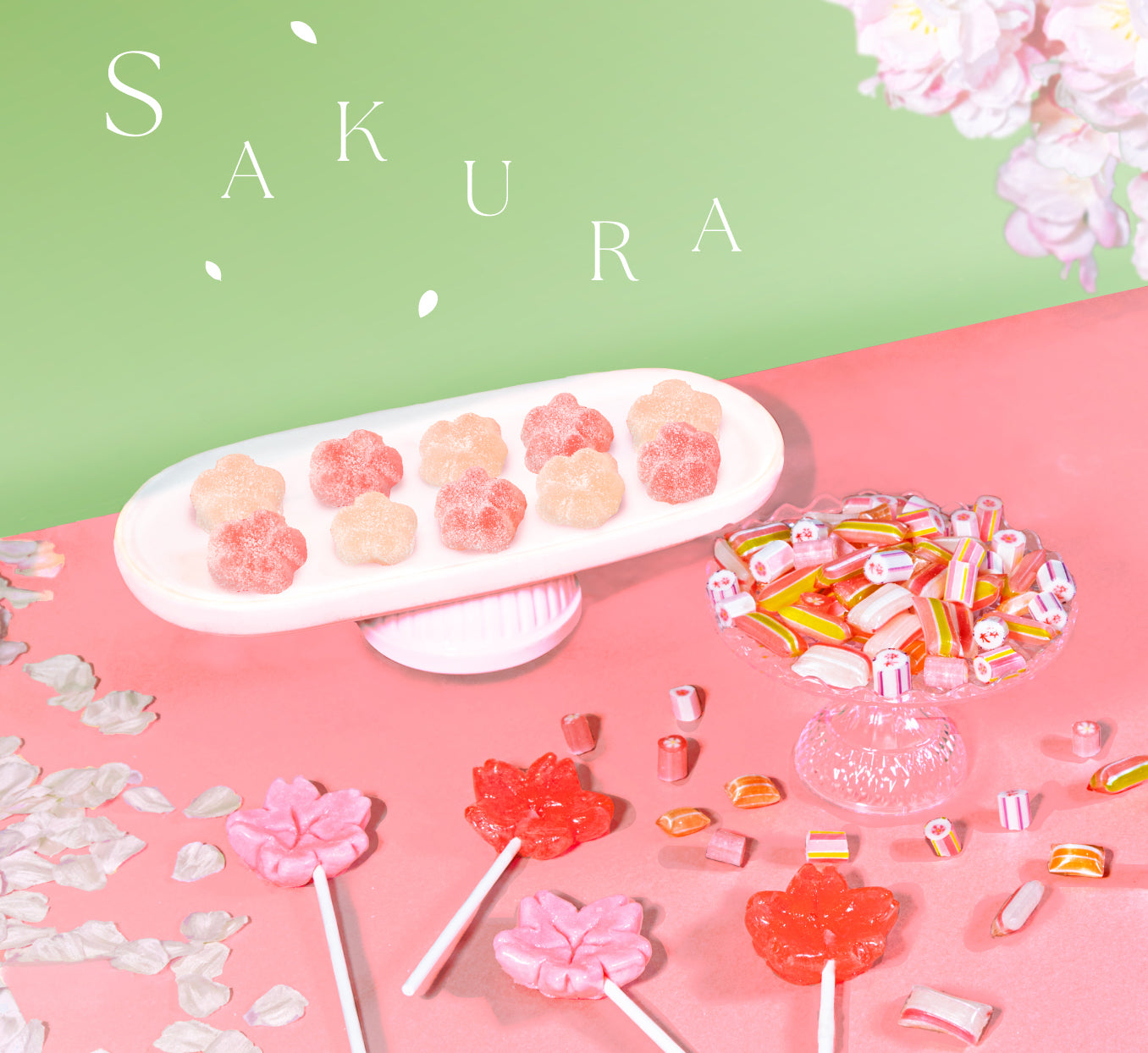 口いっぱいに春の訪れを感じられる 春色のキャンディやバブレッツなど3