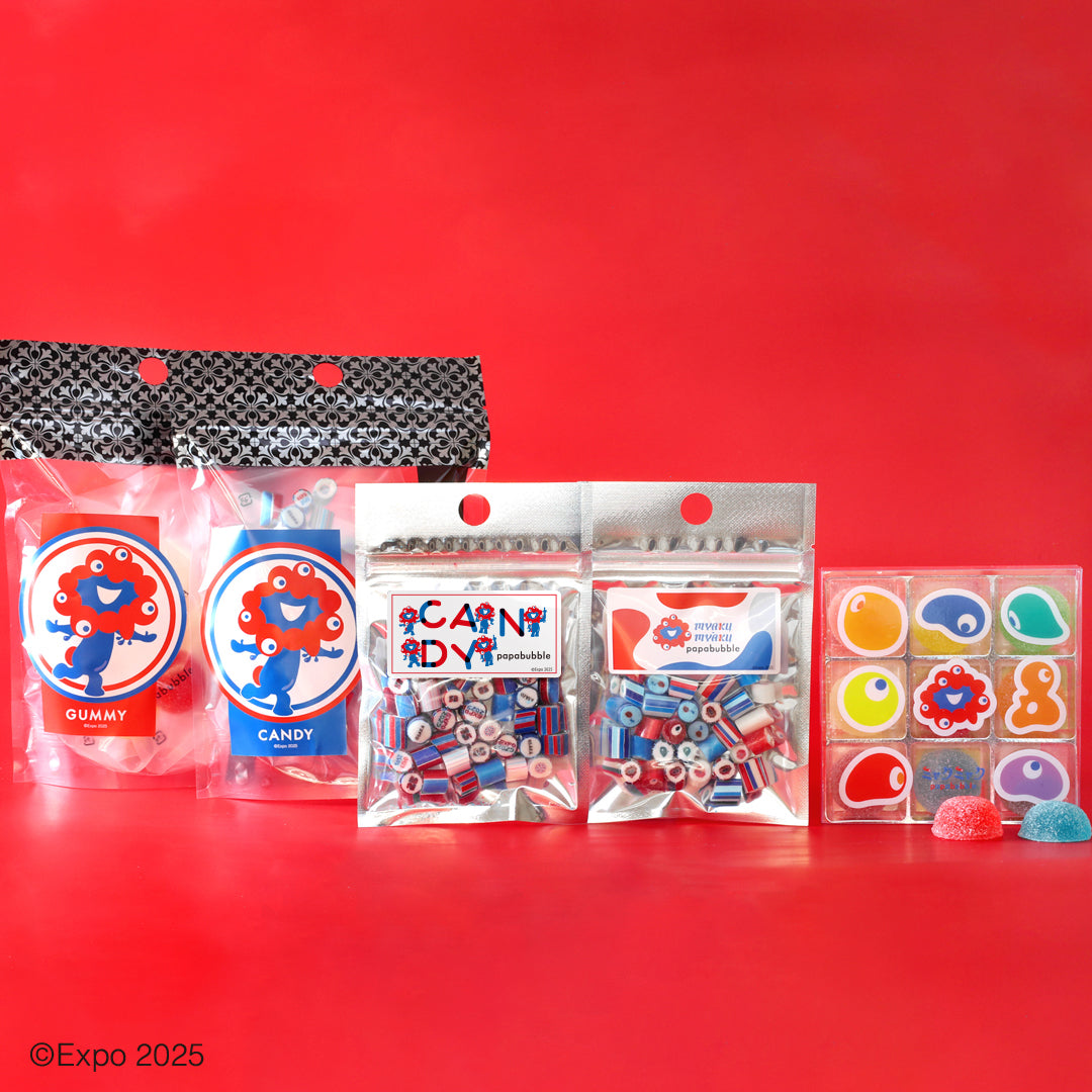 【万博】ミャクミャクあめ & オリジナルボトルセット 万博】ミャクミャクあめ & オリジナルボトルセット