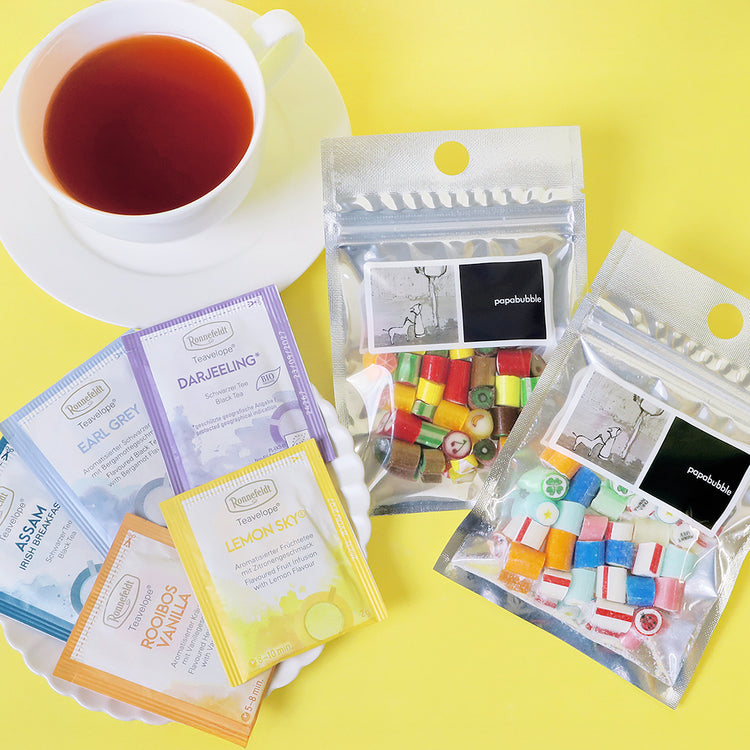 【PAPABUBBLE×ロンネフェルト】キャンディ/紅茶ギフト