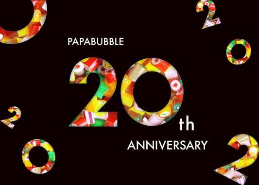 特別な節目を迎えるPAPABUBBLEから感謝と“らしさ”がいっぱいに詰まったアイテムが登場！PAPABUBBLEの20周年シリーズ　6月12日より発売