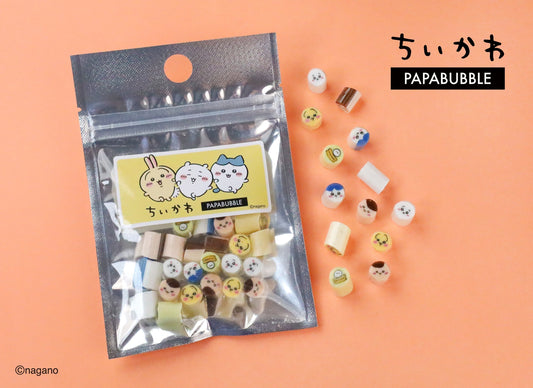 パパブブレ ×「ちいかわ」初コラボ！ ちいかわたちが、職人技が光るキャンディに。 5月8日より全国店舗にて発売