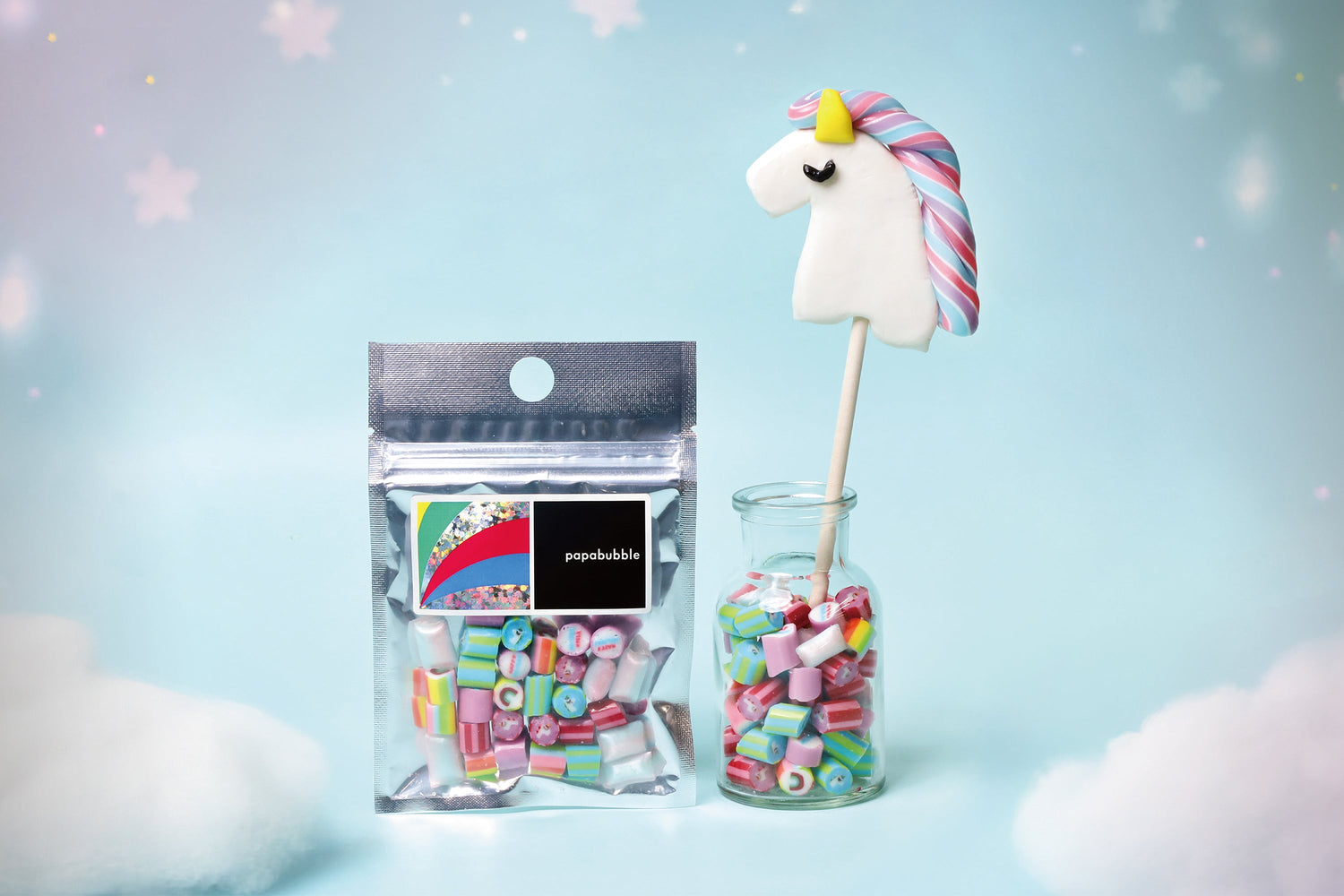 ユニコーンは幸運の象徴？！ドリーミーでかわいいパステルカラーのキャンディ・ロリポップが登場　PAPABUBBLEのユニコーンシリーズ　12月11日より発売