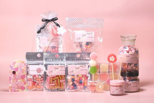 春の門出にそっと寄り添う　“サクラサク”季節に贈る祝福のキャンディ・バブレッツなど　全5種　PAPABUBBLEの桜シリーズ　第二弾　3月5日より発売