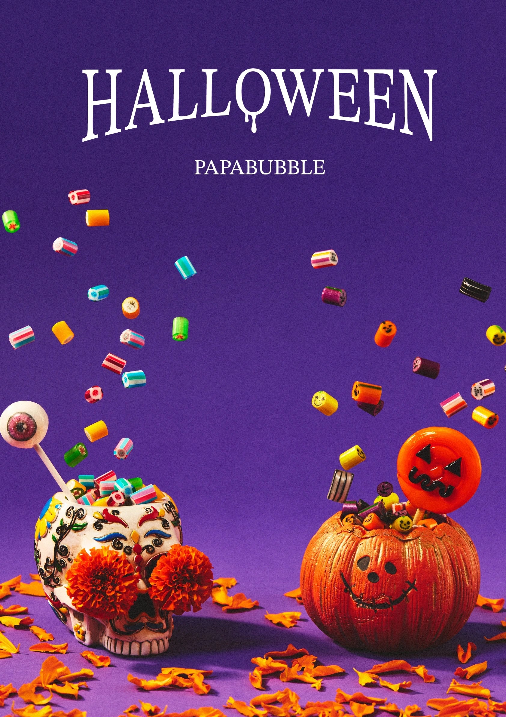 パパブブレのカラフル・ハロウィン