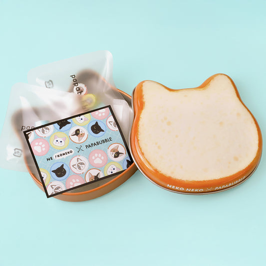 【ねこ】【papabubble限定】ねこねこ食パンキャンディ缶