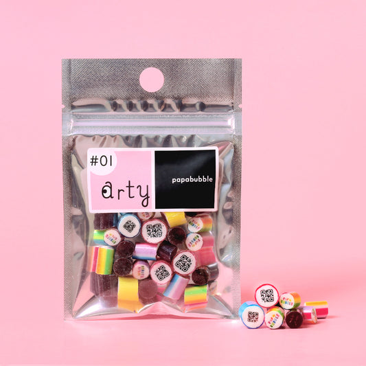 【ARTY】#01 幸せのQRコードキャンディ