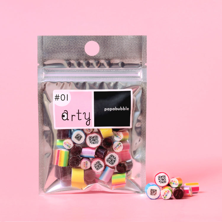 【ARTY】#01 幸せのQRコードキャンディ