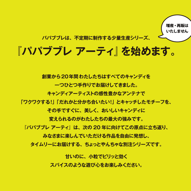 【ARTY】#01 幸せのQRコードキャンディ