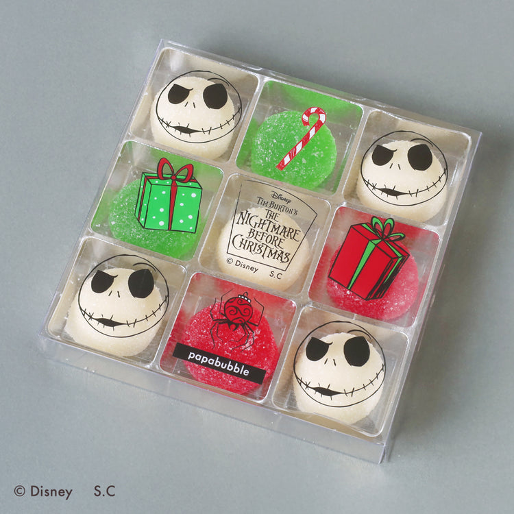 【クリスマス】ナイトメアー・ビフォア・クリスマス　バブレッツ　9個入