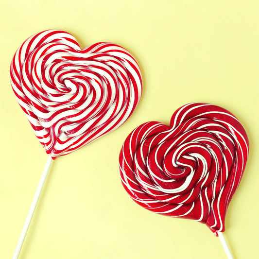【バレンタイン】ハートロリポップL