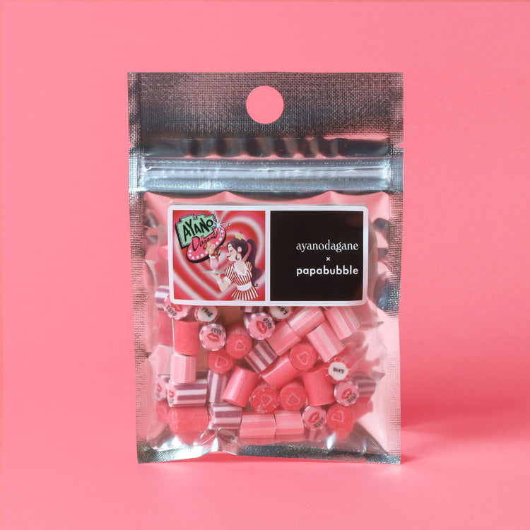 【TikTokLIVE】アヤノダガネ×PAPABUBBLE　コラボキャンディ