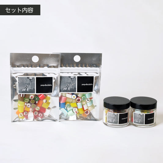 【プレミアムギフト】フルーツ＆サンキューキャンディセット 黒BOX　